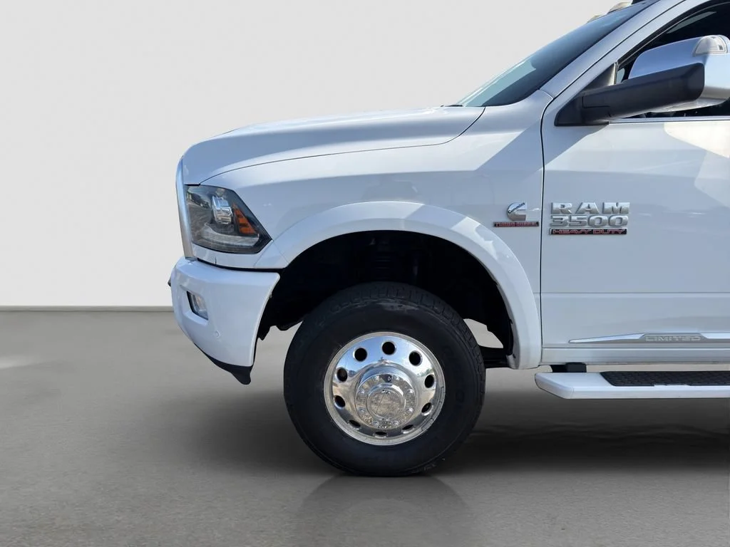 Used 2018 White Ram Limited Mega Cab 4x4 6