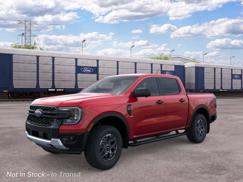 New 2026 Ruby Red Metallic Tinted Clearcoat Ford XLT image 1