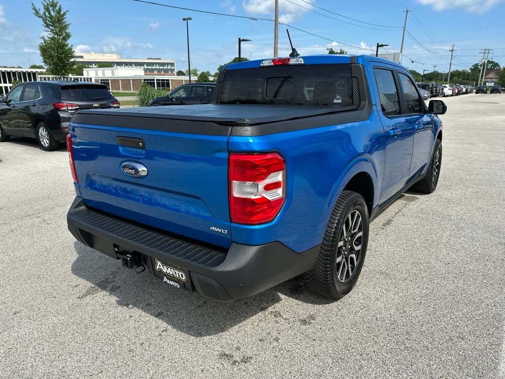 Used 2022 Blue Ford Lariat image 7