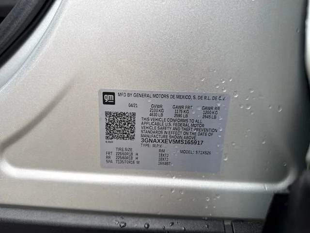 Used 2021 Silver Ice Metallic Chevrolet Premier image 16