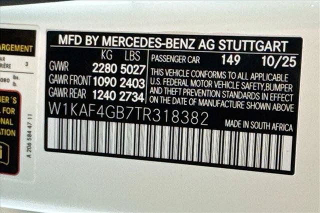 New 2026 Polar White Mercedes-Benz C 300 image 58