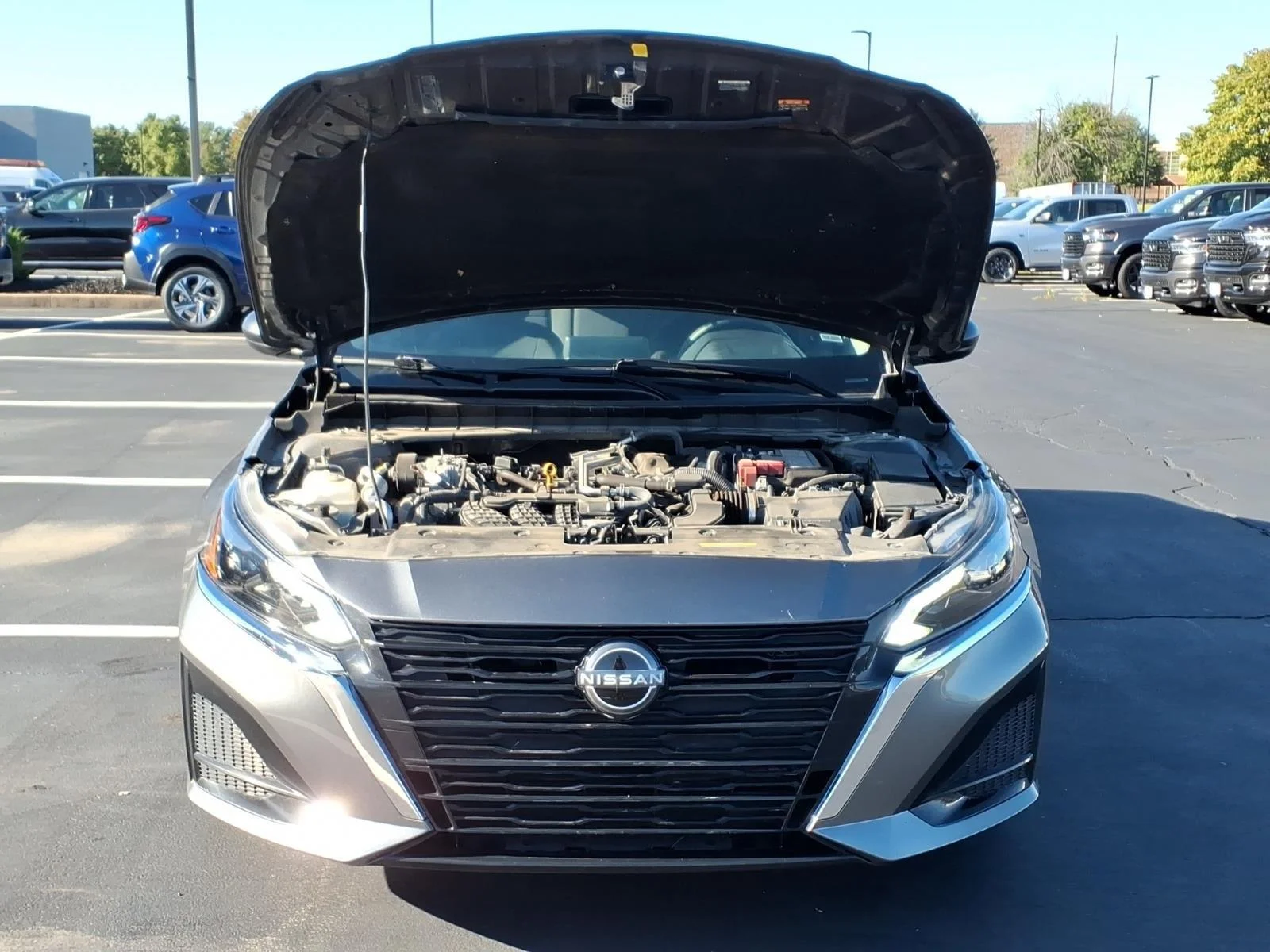 Used 2025 Gun Metallic Nissan SV image 31