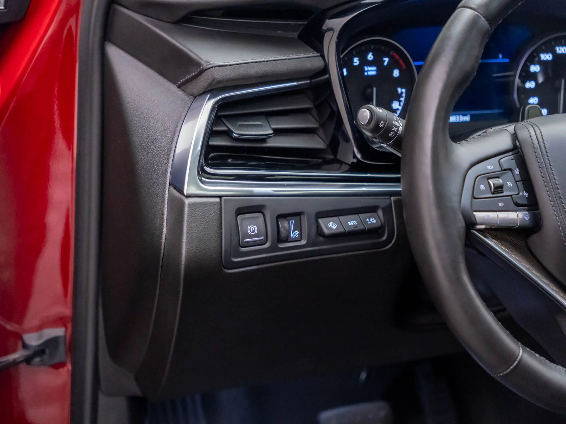 Used 2025 Red Cadillac Premium Luxury image 21