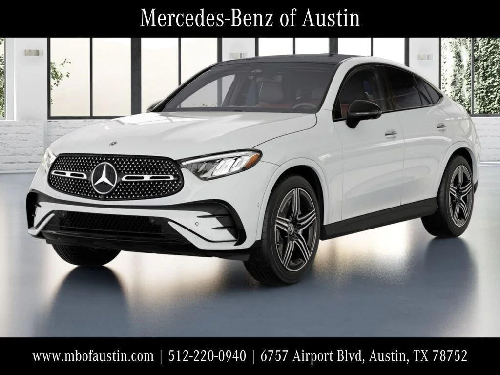 New 2027 White Mercedes-Benz GLC 300 image 1