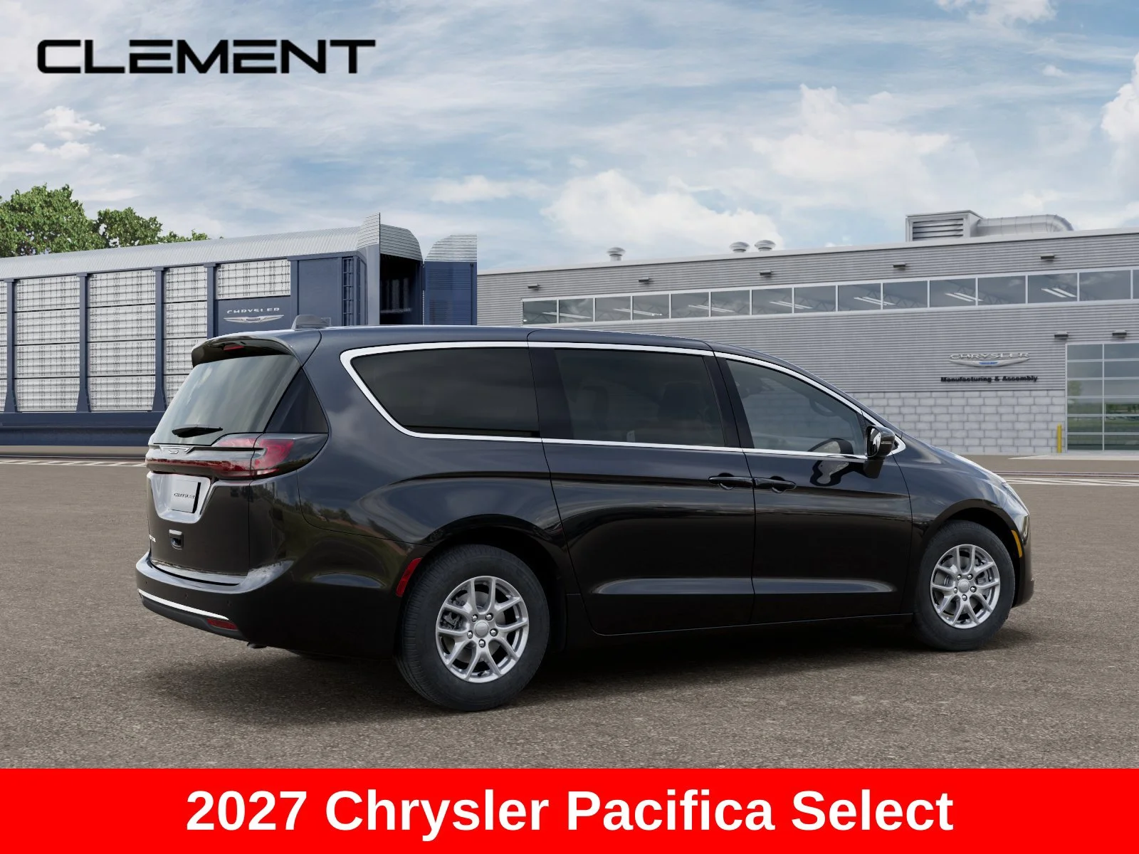 New 2027 Diamond Black Crystal Pearl-Coat Paint Chrysler Select image 5