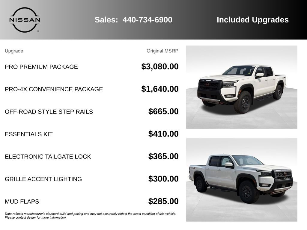 New 2026 Glacier White Nissan Crew Cab PRO-4X® image 7
