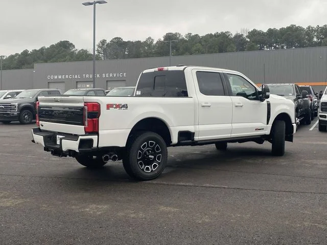 New 2026 Star White Metallic Tri-Coat Ford Platinum image 3