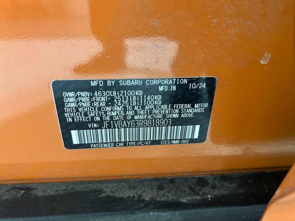 Used 2024 Orange Subaru TR image 20