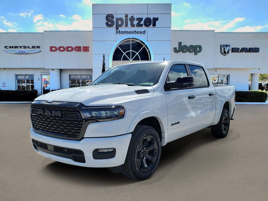 New 2026 Bright White Clear-Coat Exterior Paint RAM Big Horn/Lone Star image 4