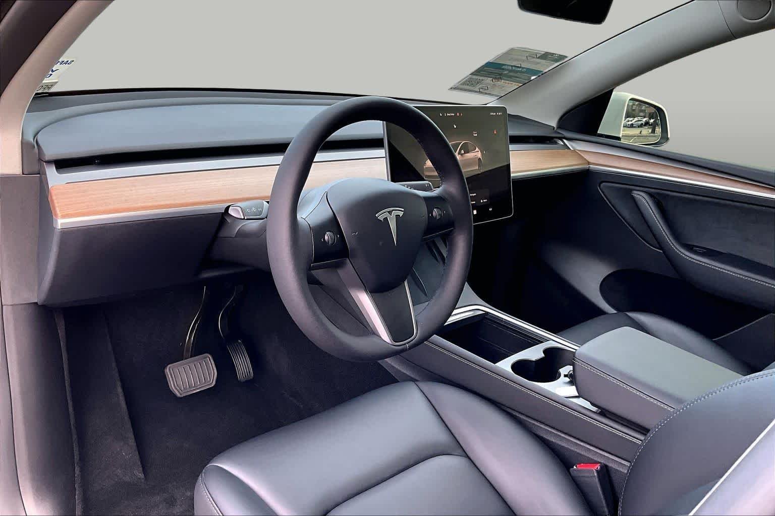 Used 2024 Pearl White Multi-Coat Tesla Long Range image 16