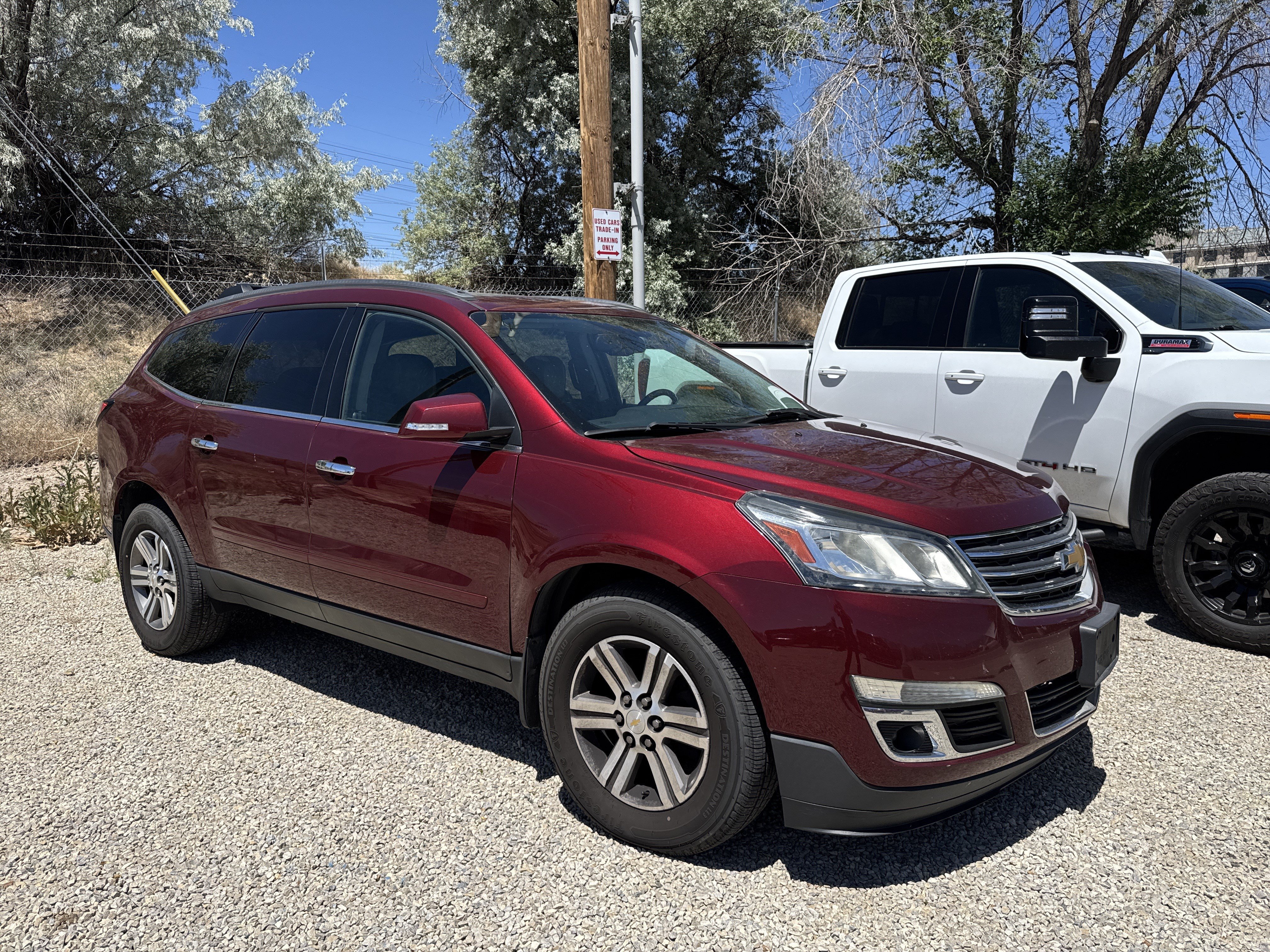 Used 2015 Chevrolet Traverse 2LT with VIN 1GNKVHKD8FJ136461 for sale in Salt Lake City, UT