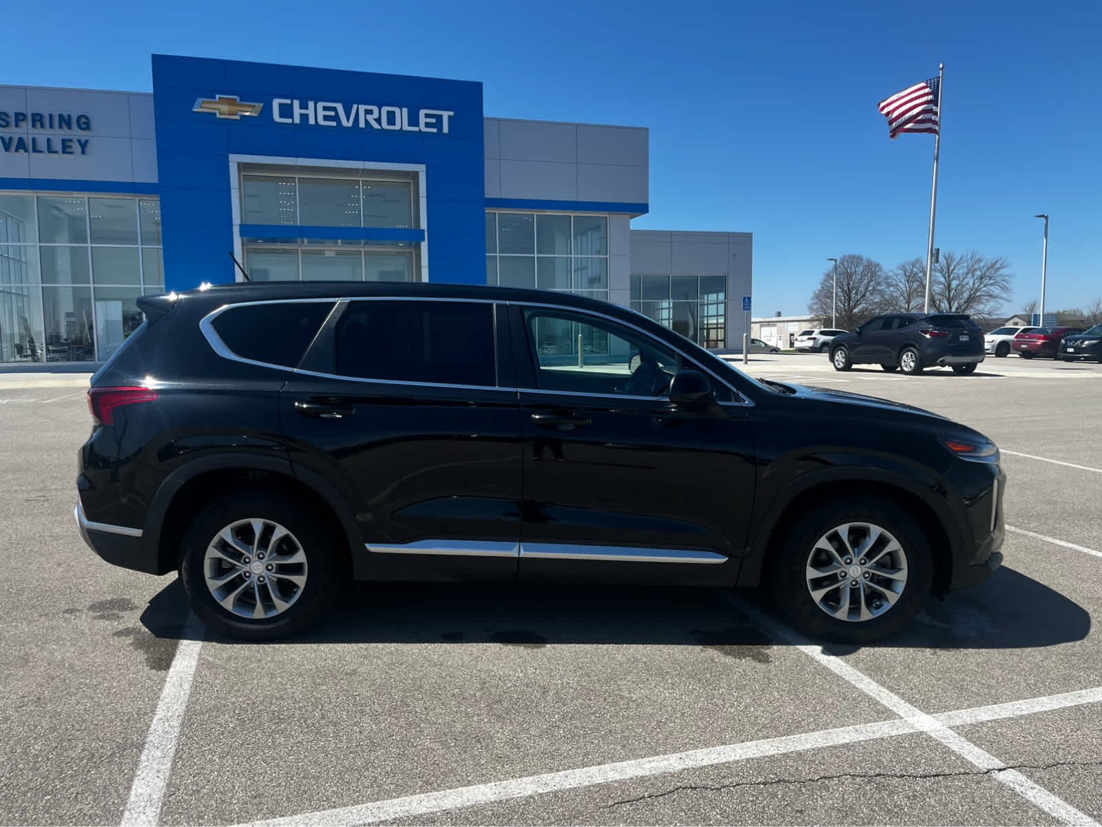 Used 2020 Hyundai Santa Fe SE with VIN 5NMS2CADXLH157724 for sale in Spring Valley, Minnesota
