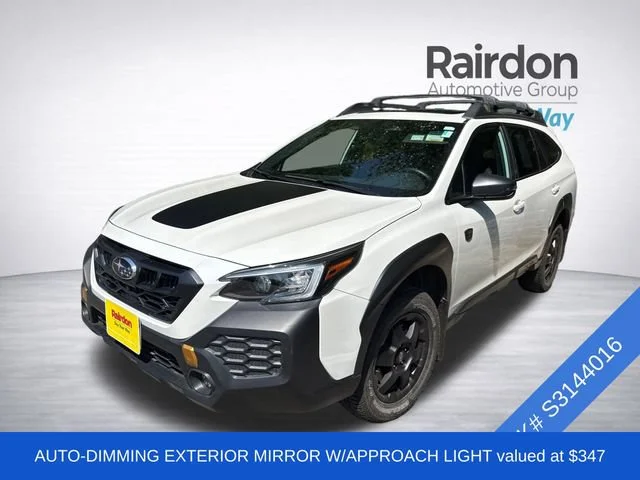 Used 2025 Crystal White Pearl Subaru Wilderness image 3