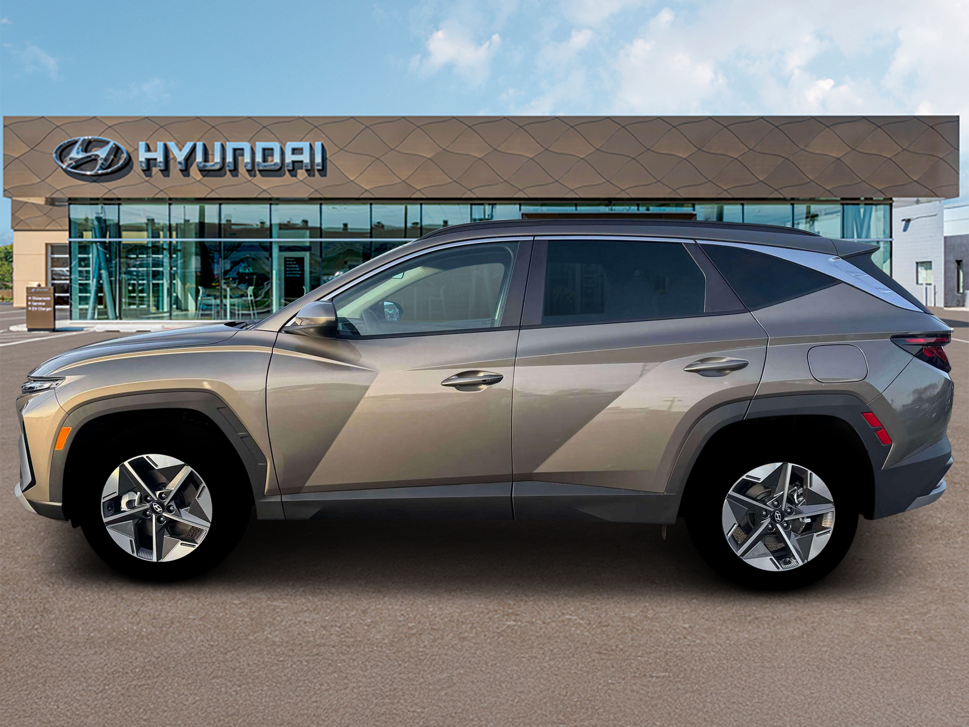 New 2026 Cashmere Bronze Hyundai SEL AWD image 3