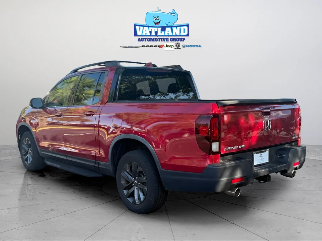 Certified Used 2023 Radiant Red Metallic II Honda Sport image 3