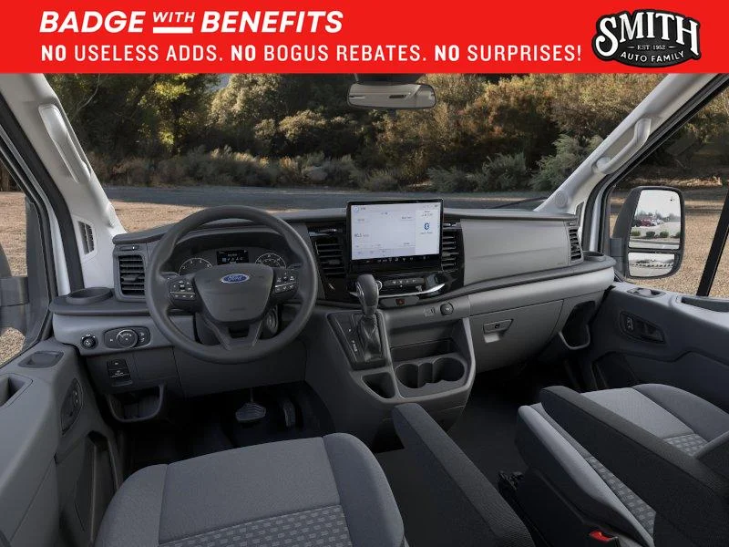 New 2025 Oxford White Ford Passenger Van XLT image 10