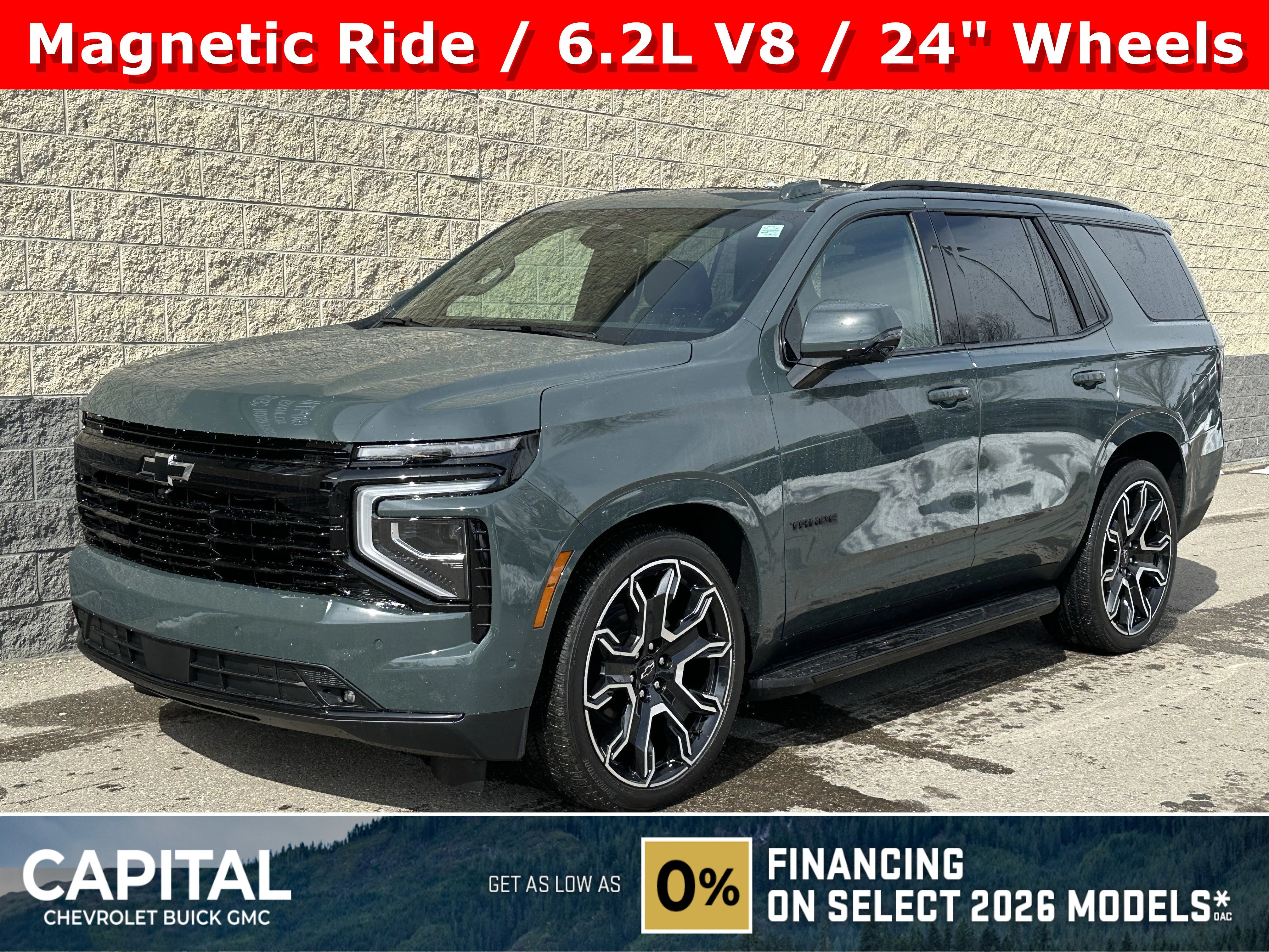 New 2026 Cypress Grey Chevrolet RST image 1