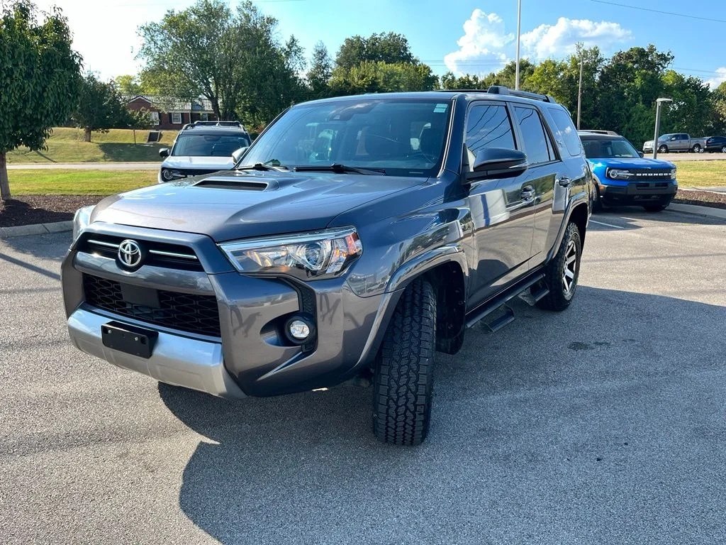 Used 2021 Gray Toyota TRD Off-Road Premium image 3