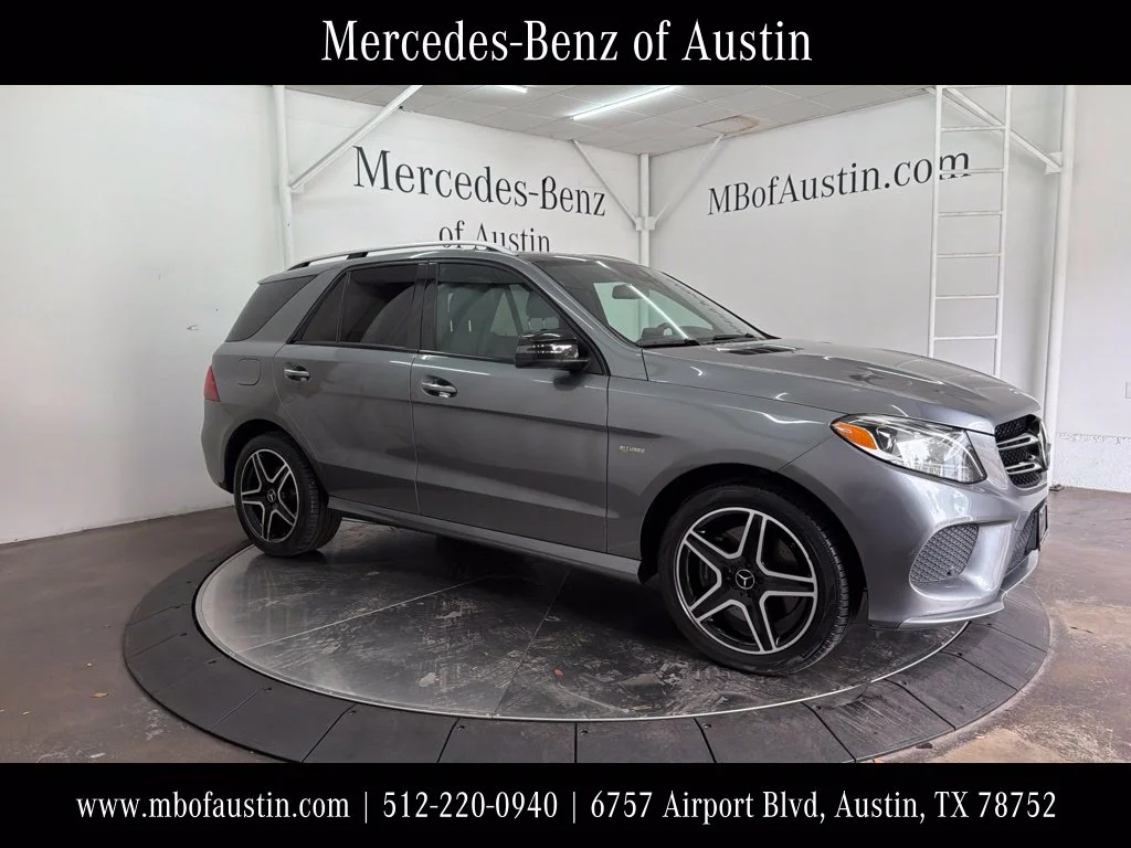 Used 2017 Gray Mercedes-Benz GLE 43 AMG® image 1