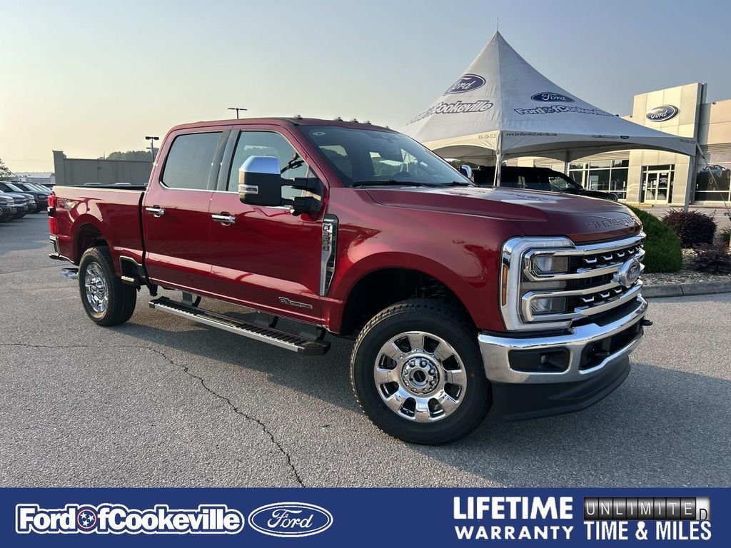 New 2026 Ruby Red Metallic Tinted Clearcoat Ford F-250® Lariat® image 1