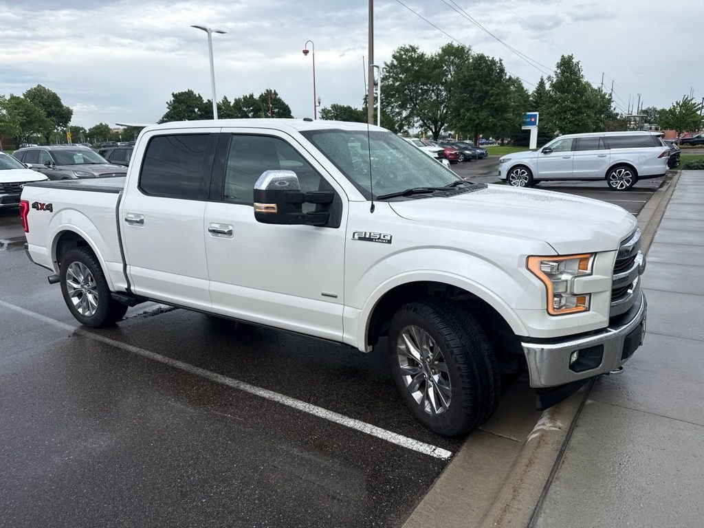 Used 2017 White Ford Lariat image 2