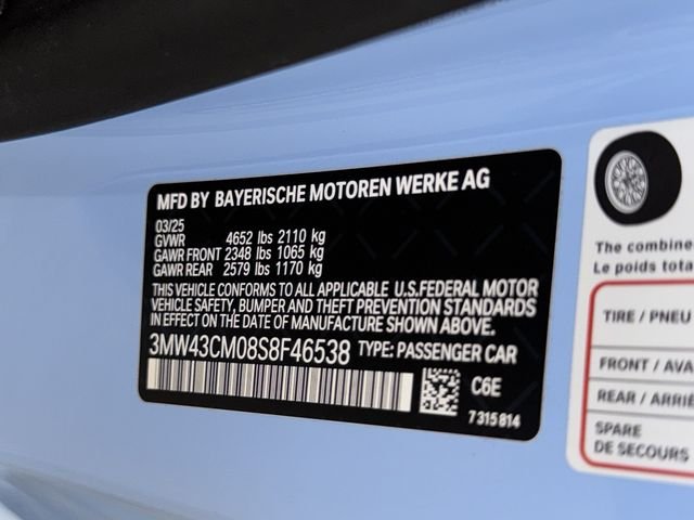 Used 2025 Zandvoort Blue BMW M240i image 34