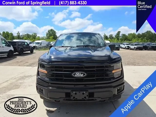 Used 2024 Agate Black Metallic Ford XLT image 6