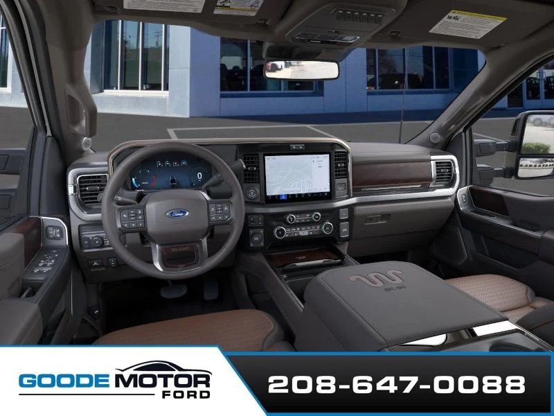 New 2026 Star White Metallic Tri-Coat Ford F-350® King Ranch® image 9