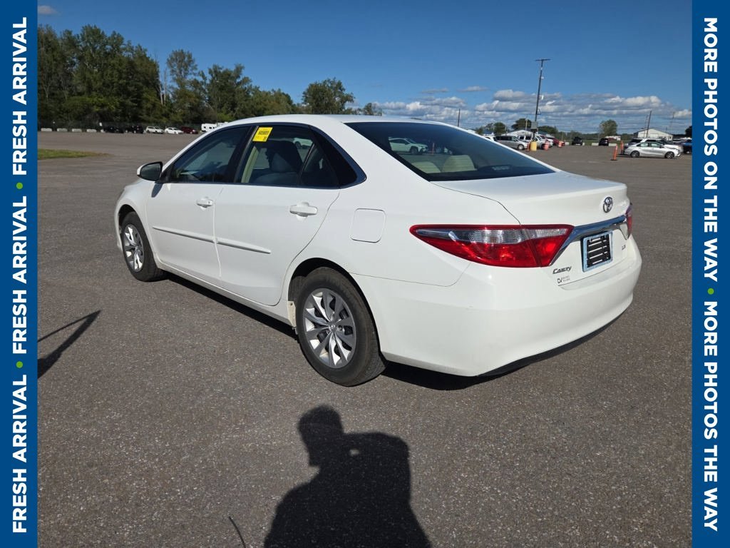 Used 2017 White Toyota LE image 6
