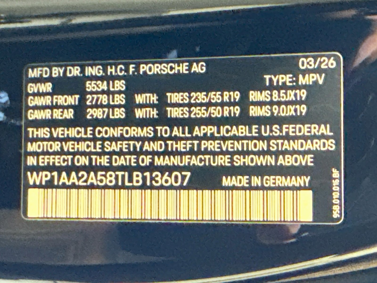 Used 2026 Jet Black Metallic Porsche  image 26