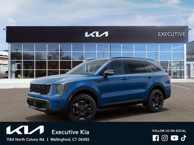 New 2026 Mineral Blue Kia X-Line SX Prestige AWD image 3
