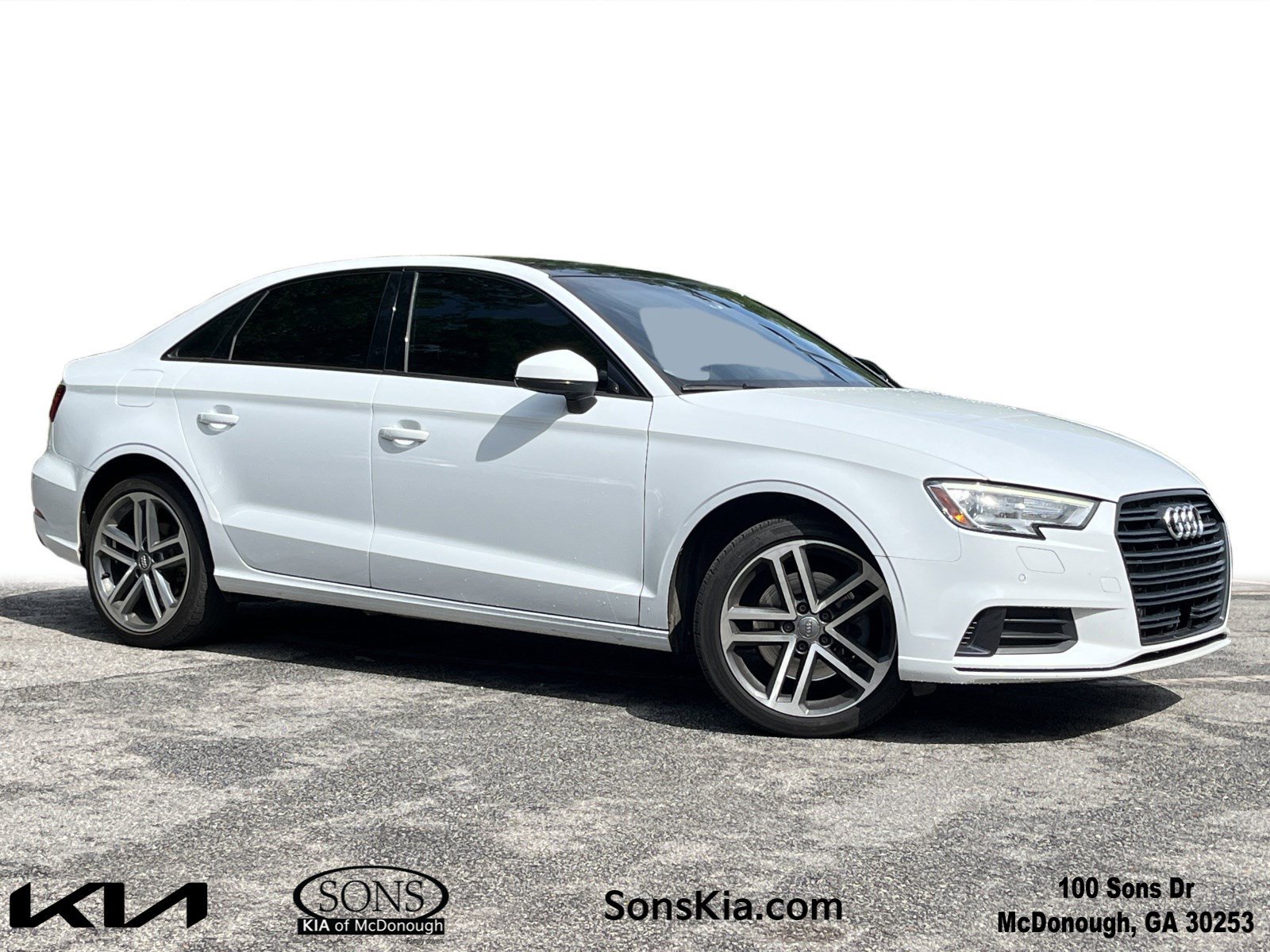 Used 2020 Glacier White Audi Premium image 1