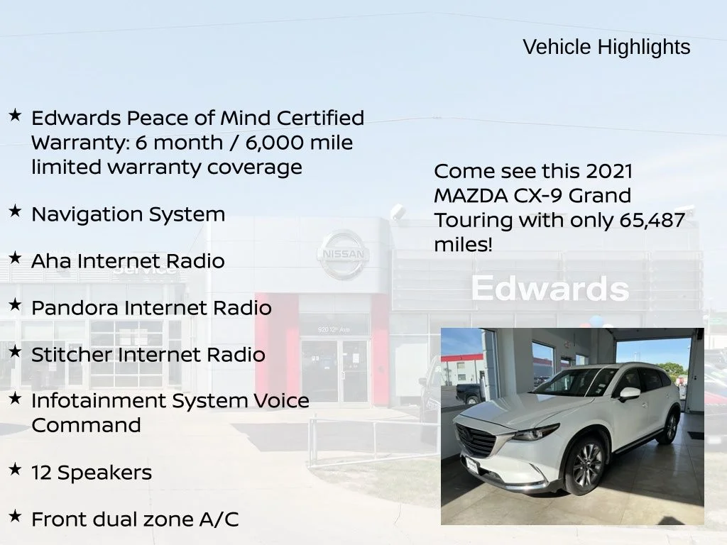 Used 2021 White Mazda Grand Touring image 10