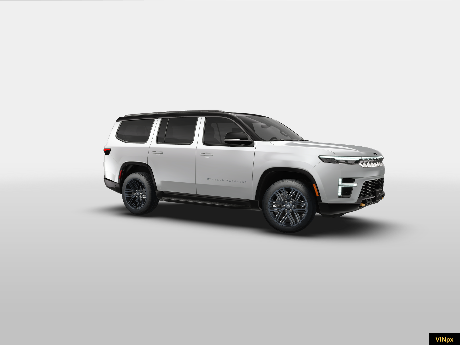 New 2026 Bright White Clear-Coat Exterior Paint Jeep Grand Wagoneer image 10