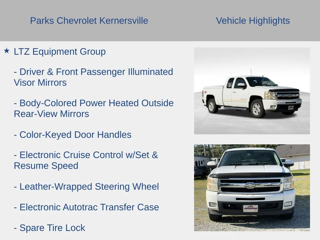 Used 2010 White Chevrolet LTZ image 16