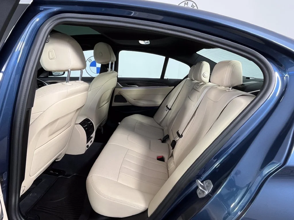 Certified Used 2023 Blue Metallic BMW 540i xDrive image 22