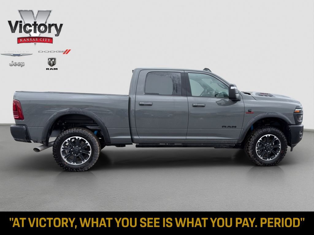 New 2026 Ceramic Gray Clear-Coat Exterior Paint RAM Rebel image 8