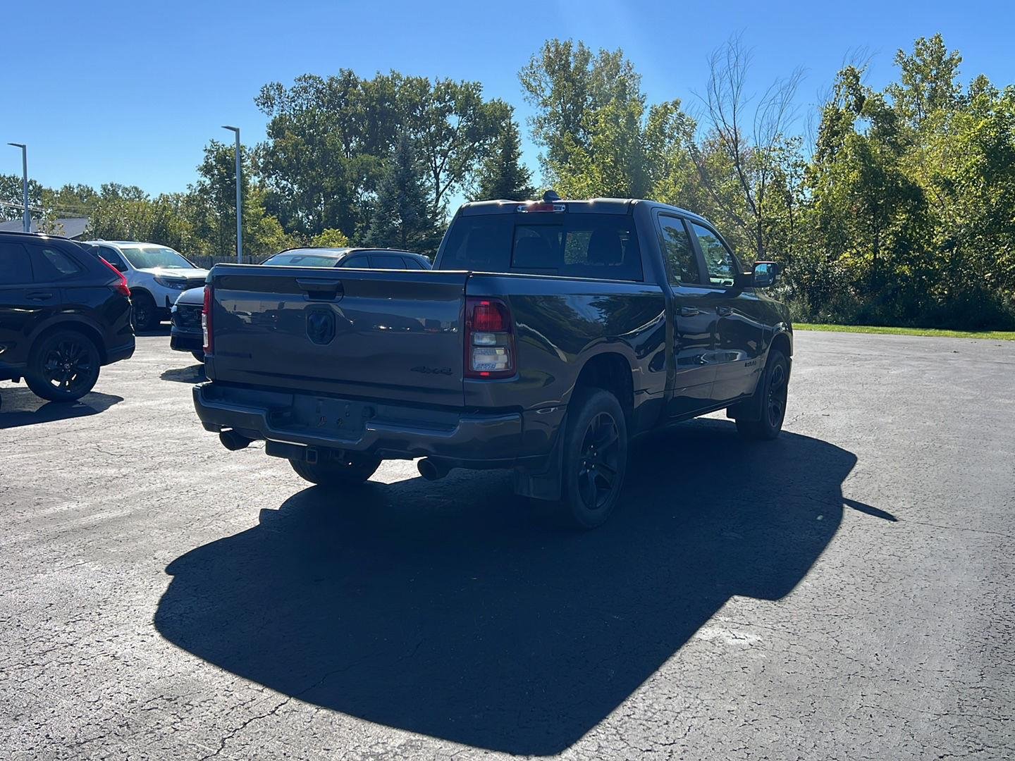 Used 2021 Granite Crystal Metallic Clearcoat Ram Big Horn image 5