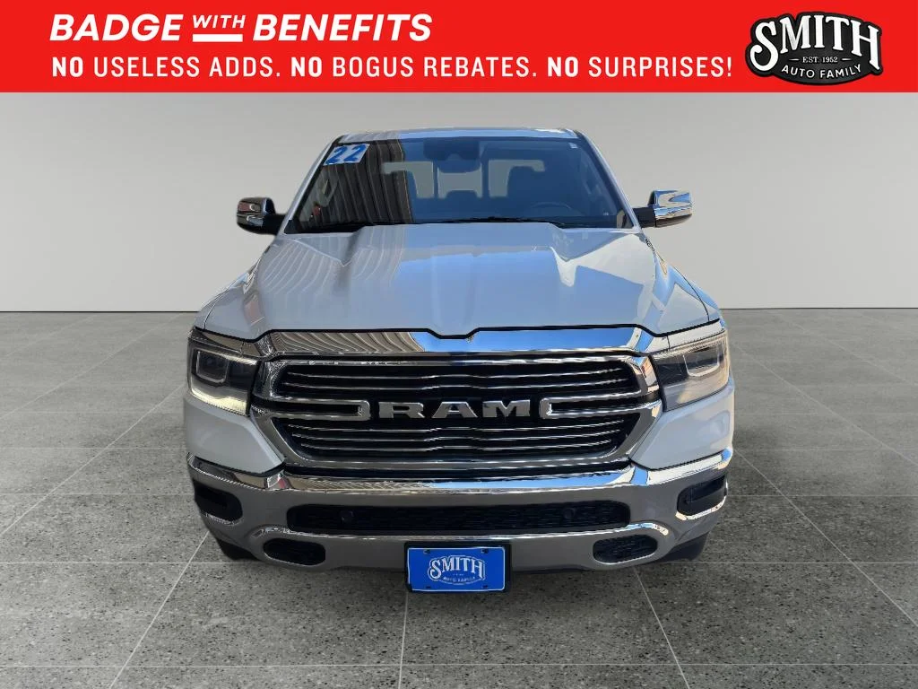 Used 2022 Ivory White Ram Laramie image 3