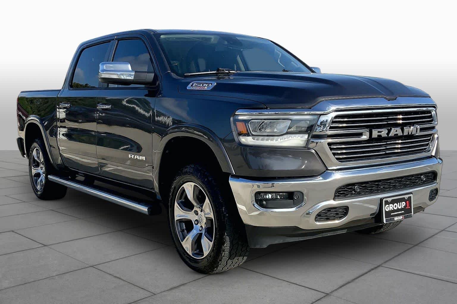 Used 2020 Granite Crystal Metallic Clearcoat Ram Laramie image 3