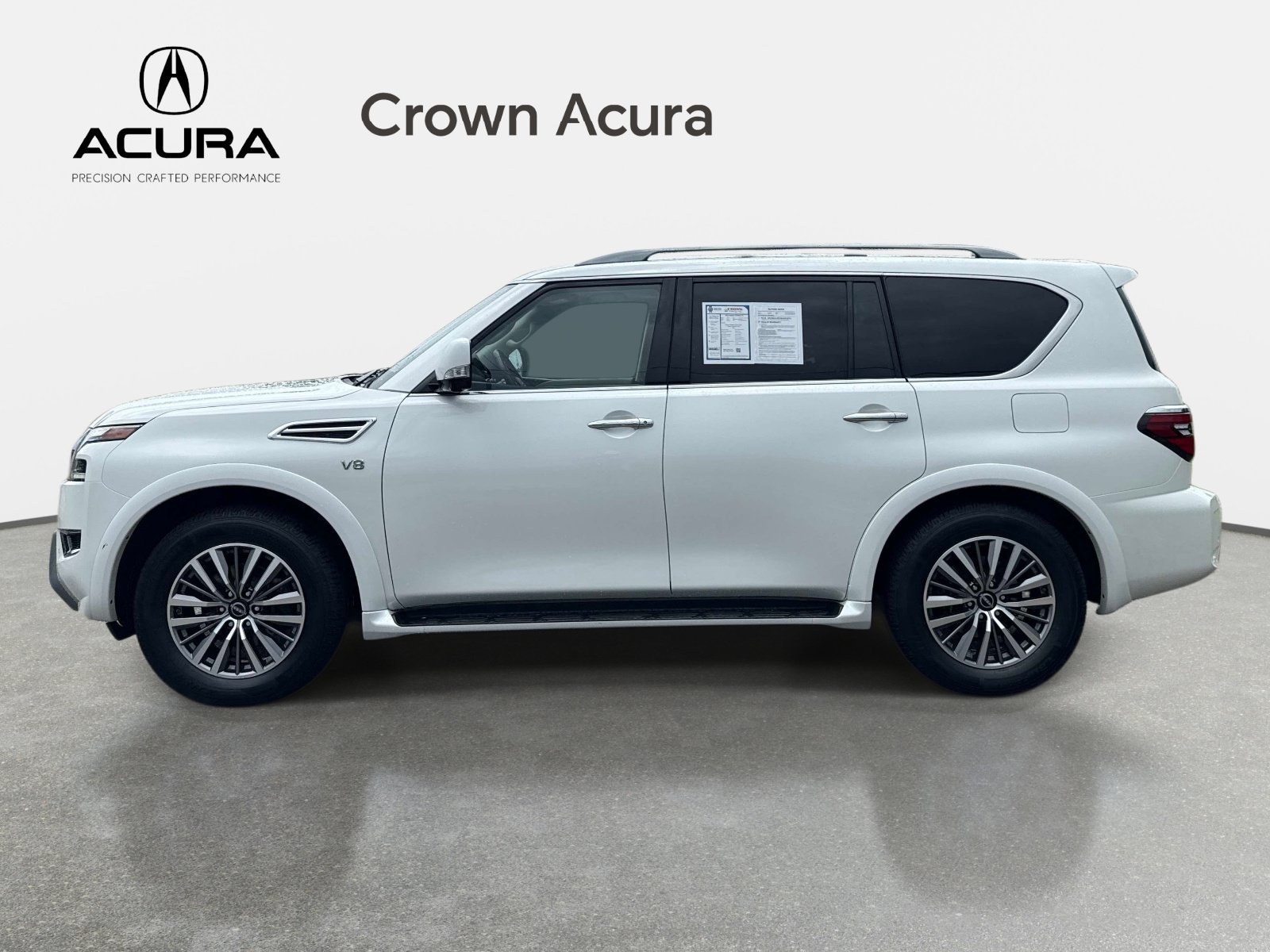 Used 2022 Aspen White TriCoat Pearl Nissan SL image 2