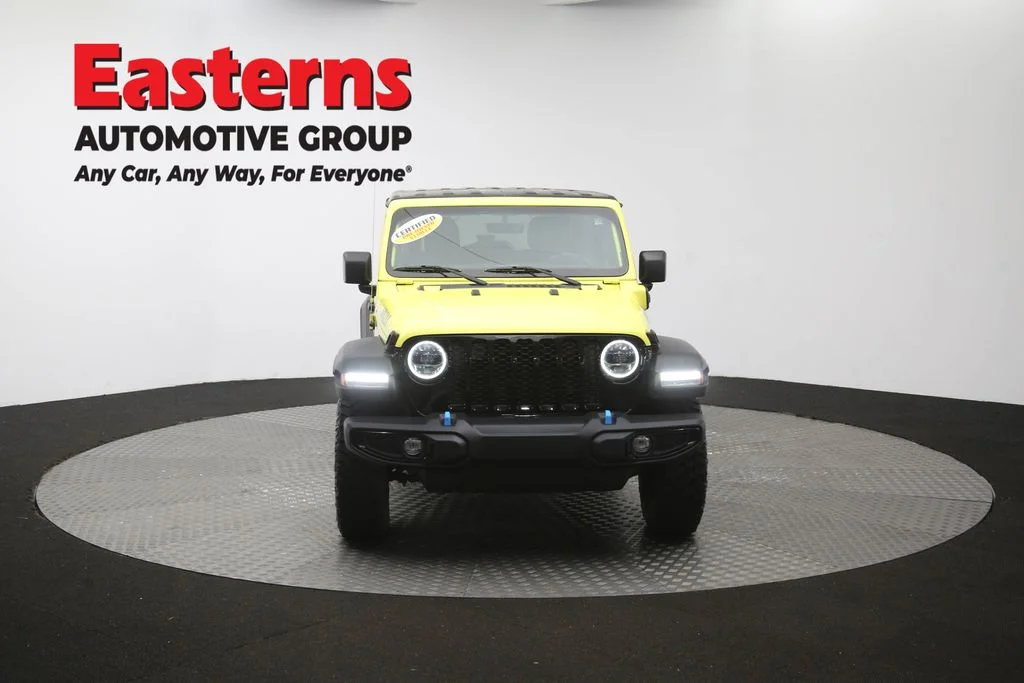 Used 2023 Yellow Jeep Willys 4xe image 52