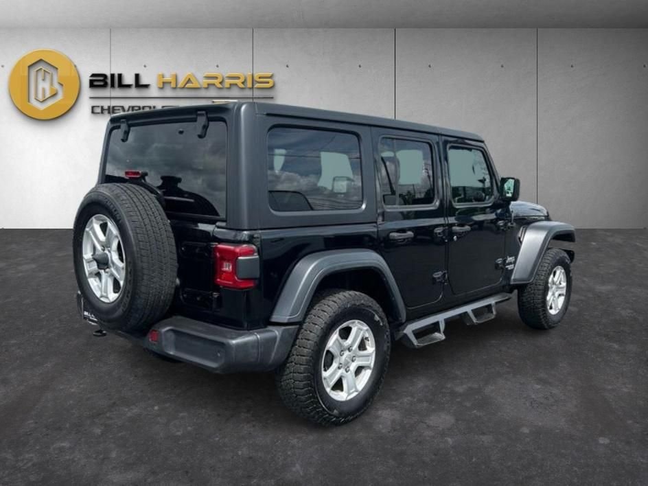 Used 2019 Black Jeep Unlimited Sport S image 2