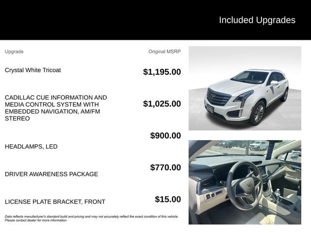 Used 2017 White Cadillac Luxury image 5