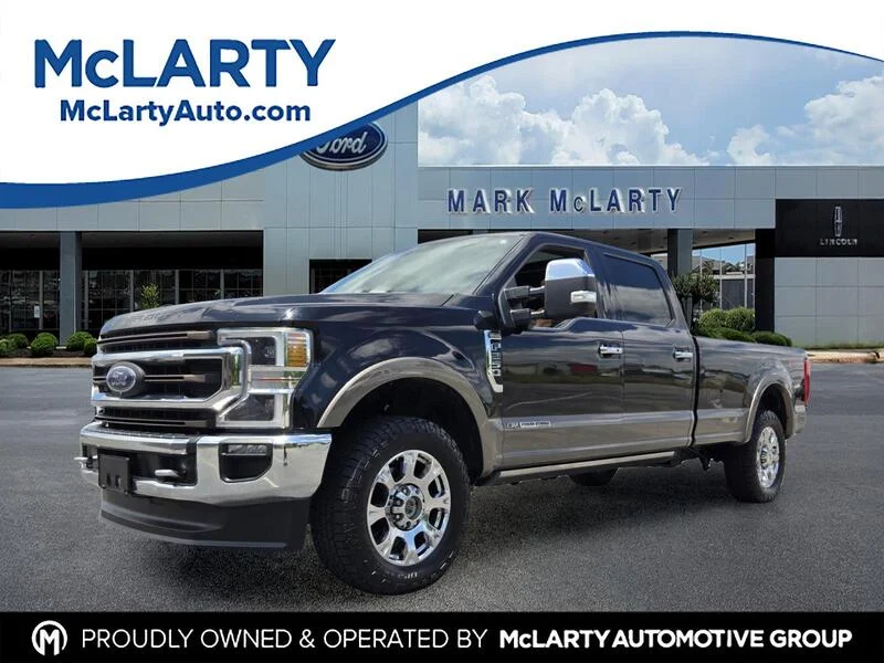 Used 2020 BLACK FORD KING RANCH 4WD CREW CAB 6.75