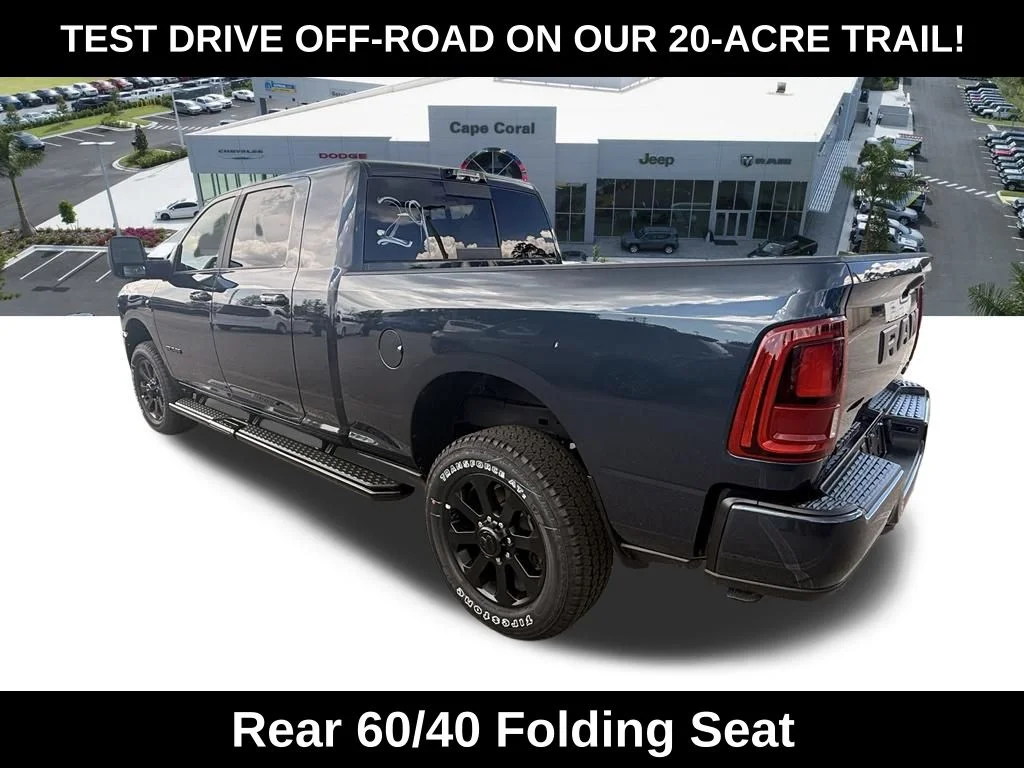 New 2026 Forged Blue Metallic Exterior Paint RAM Laramie image 6