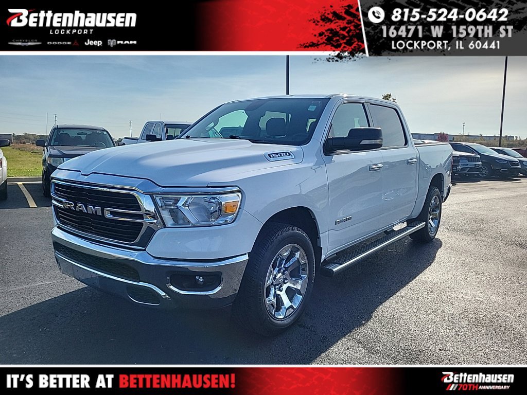 Used 2019 White Ram Big Horn/Lone Star image 1