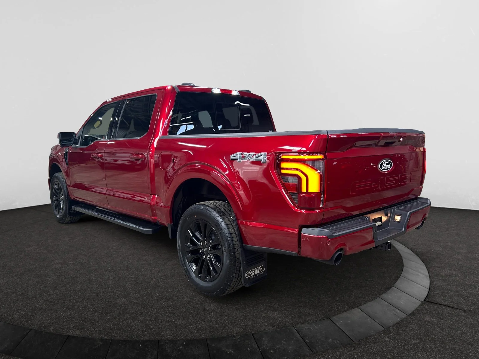 New 2026 Ruby Red Metallic Tinted Clearcoat Ford Lariat image 3