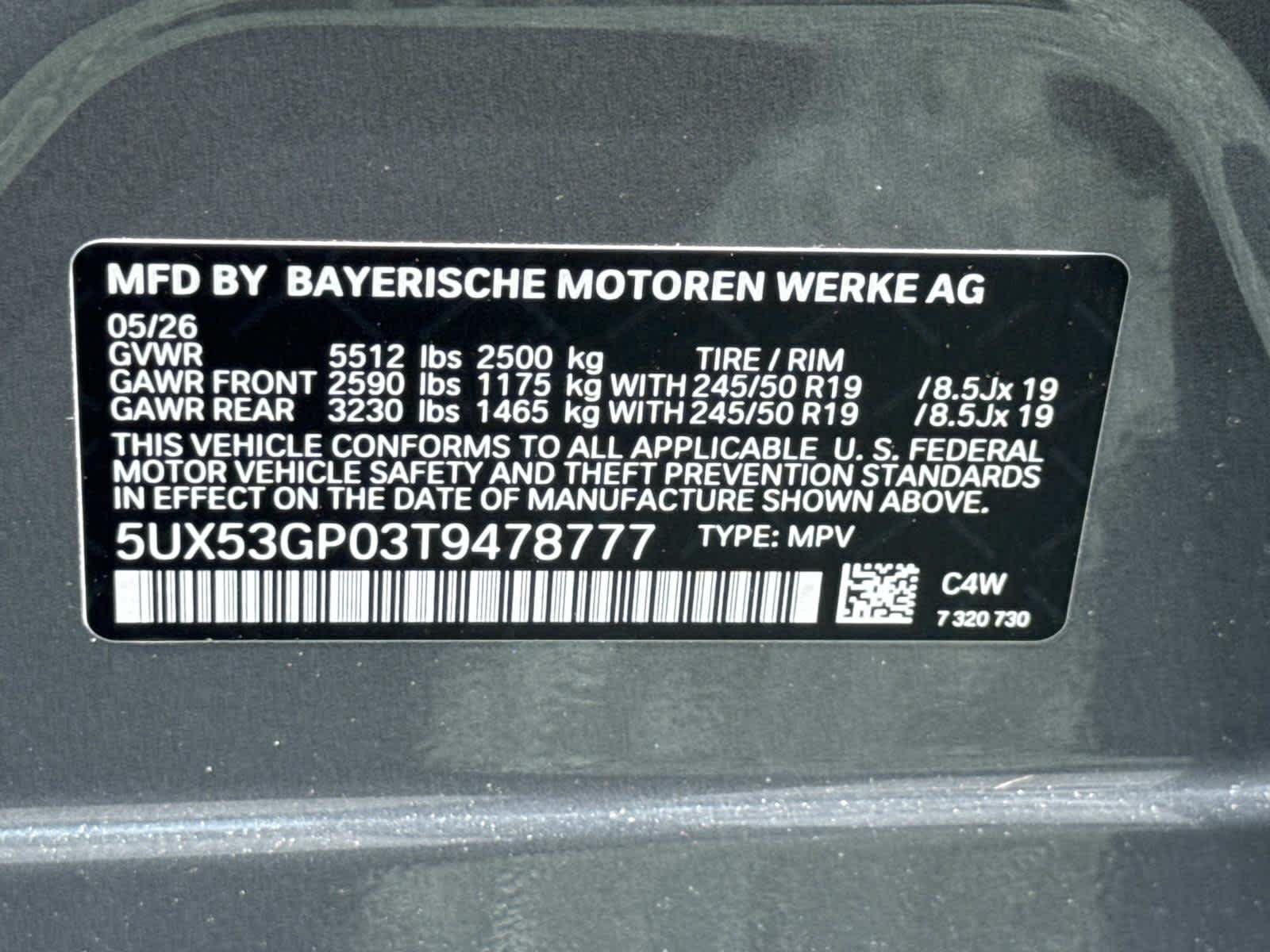 New 2026 Skyscraper Grey Metallic BMW 30 xDrive image 30