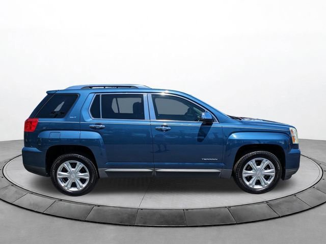 Used 2016 SLATE BLUE METALLIC GMC SLT image 3